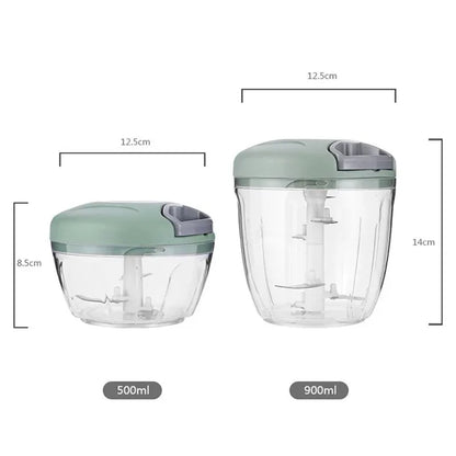 🧄 ✨ Glomexia Manual Garlic & Meat Chopper