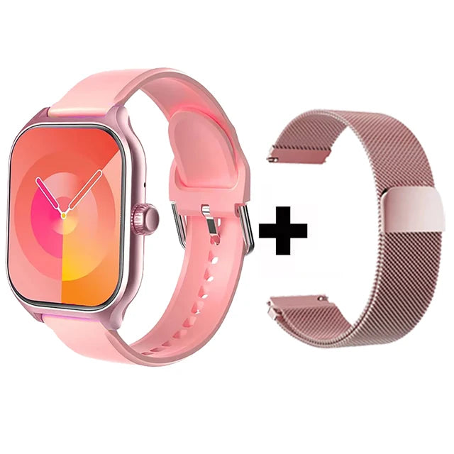 Full Touch Smart Watch – Bluetooth Call Fitness Tracker