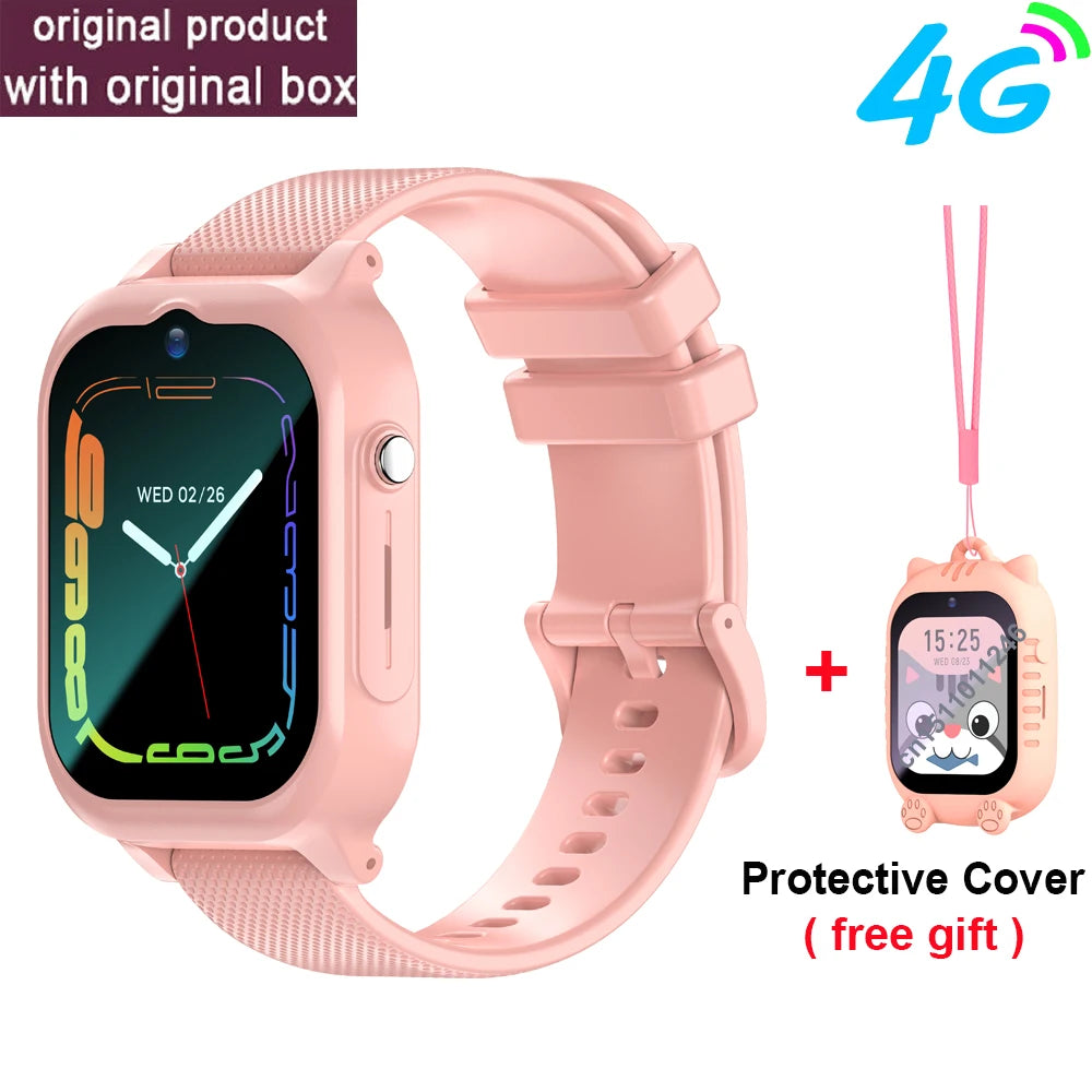 Kids 4G GPS Smartwatch – Video Call, SOS & Location Tracker