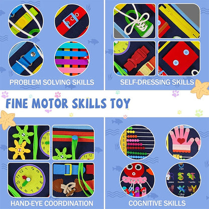🧩 Glomexia Kids Busy Board Toy