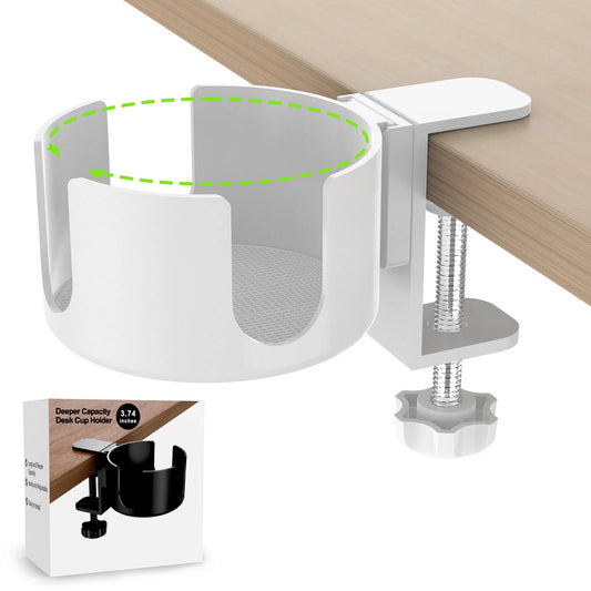 ☕ Metal Desktop Cup Holder – Stainless Steel Mug & Tumbler Stand ✨