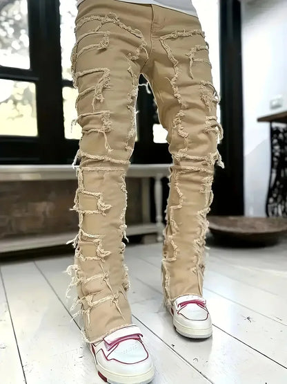 👖 Urban Stack Patchwork Skinny Jeans 🔥
