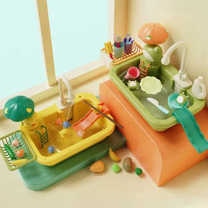 Glomexia Kids Water Sink Kitchen Set