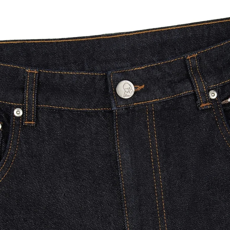 Plum Blossom Y2K Wide-Leg Jeans 🌸