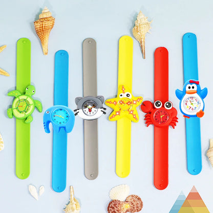 🌍 Glomexia – Kids Silicone Quartz Watch ⌚🧒