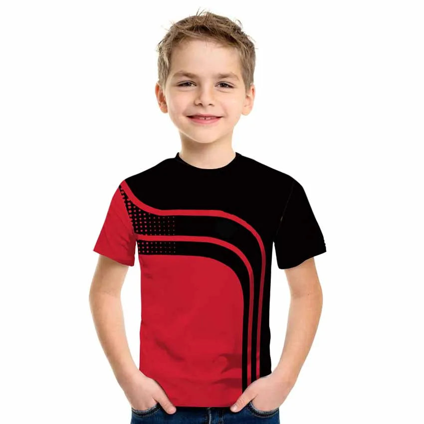 👕🌈 Kids Printed Summer Tee | Cool & Comfy 😄