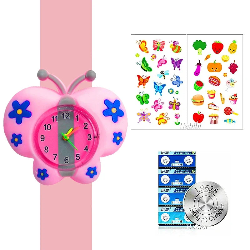 🌍 Glomexia – Kids Silicone Quartz Watch ⌚🧒