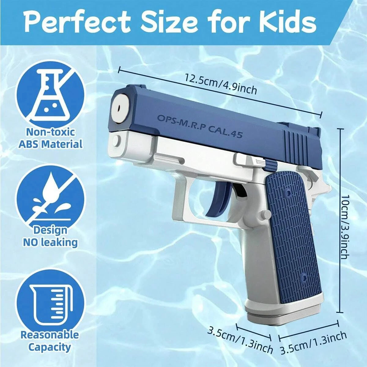 🔫💦 ✨ Glomexia Water Blaster Toy Pistol