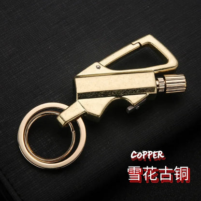 Outdoor Portable Match Keychain Kerosene Lighter