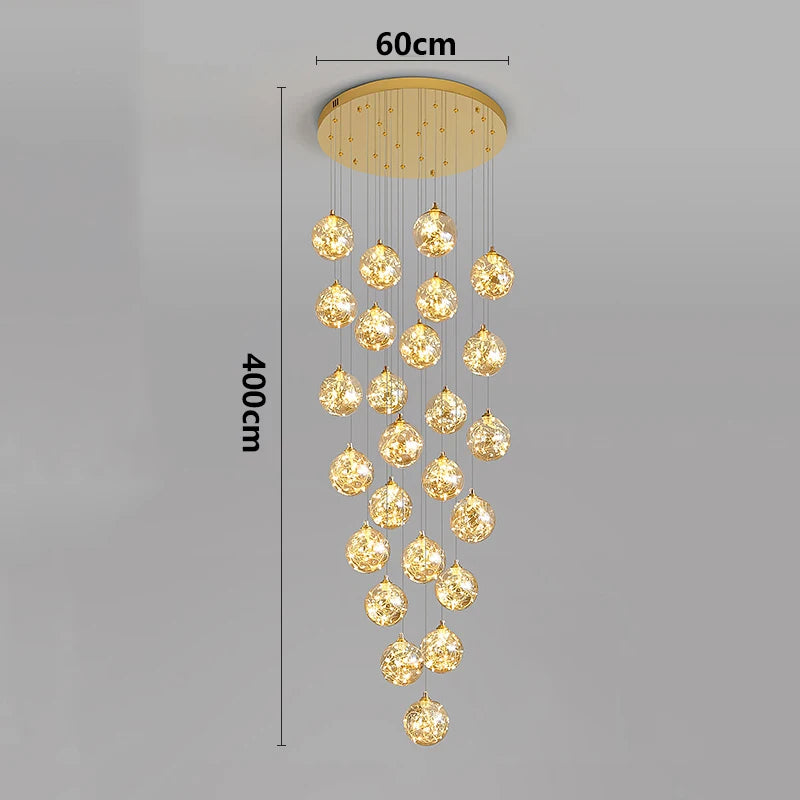 Nordic Pendant Hanging Chandelier Lamp