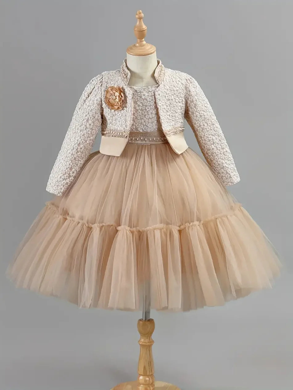 Glomexia Princess Dress & Coat Set 🌸
