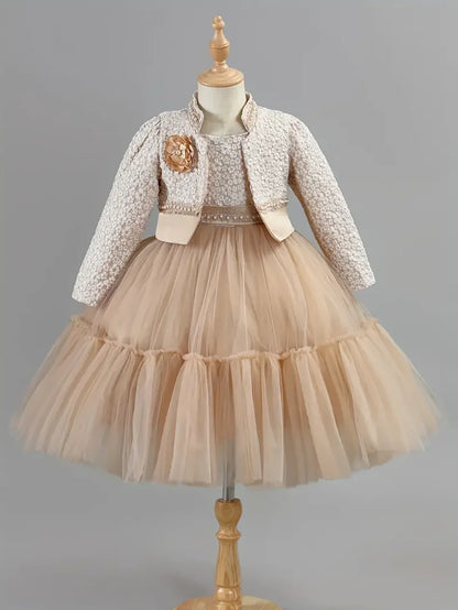 Glomexia Princess Dress & Coat Set 🌸