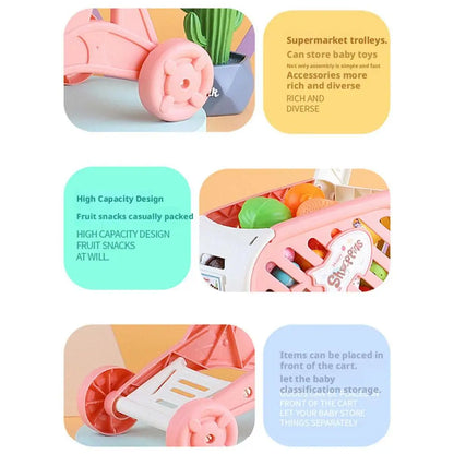🛒 Glomexia Kids Shopping Cart Toy