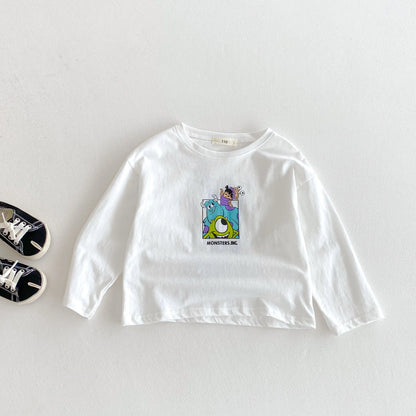 🧒🍂 Baby Cartoon Full Sleeve Top 👕✨
