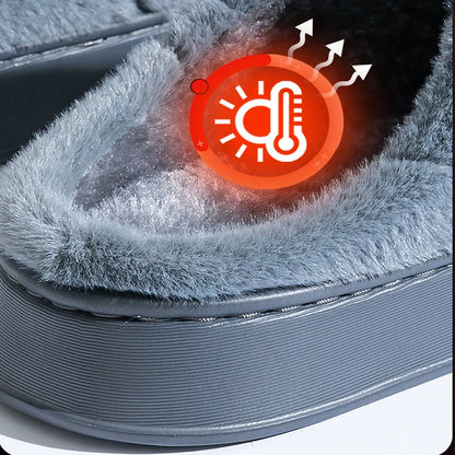 Glomexia Men’s Winter Cotton Slippers ❄️👞
