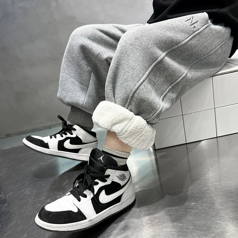 Premium Kids Plush Velvet Winter Sweatpants