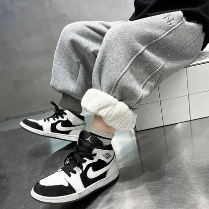 Premium Kids Plush Velvet Winter Sweatpants
