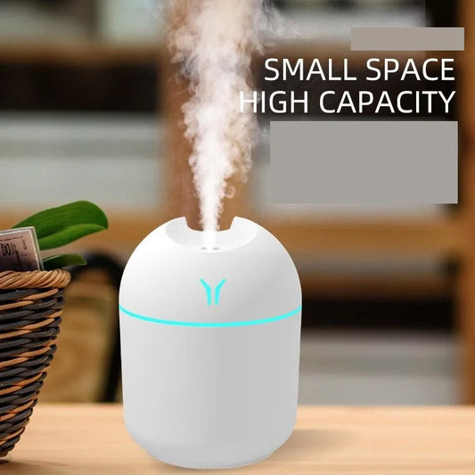 💧 USB Mini Air Humidifier 250ML – Aroma Diffuser