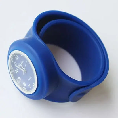 Kids Silicone Slap Wrist Watch ⌚ | 10 Colors Unisex Fun Pop Watch