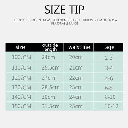 Premium Cotton Kids Leggings Shorts – Summer Safety Wear (2-13Y)