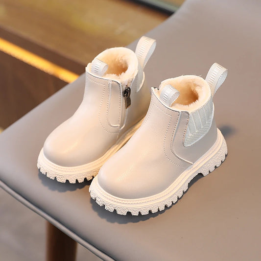 Kids Waterproof Winter Boots ❄️👢 | Anti-Slip Ankle Fashion Boots