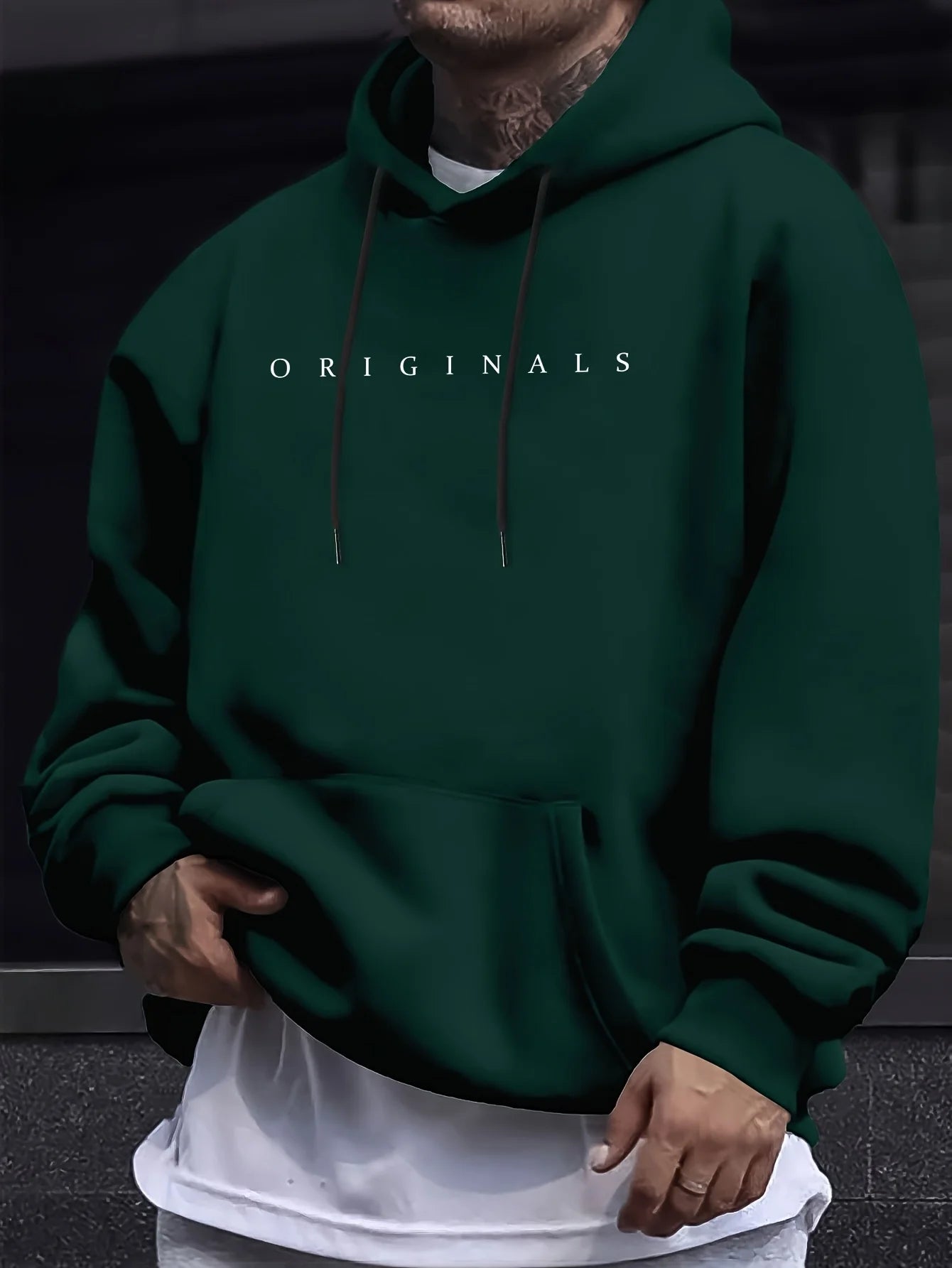 🧥🔥 Glomexia Men’s Fleece Pullover Hoodie
