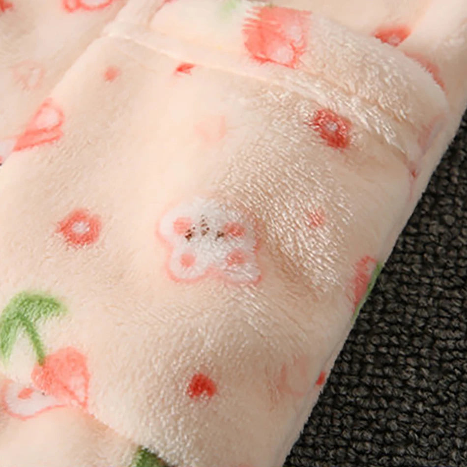 Premium Kids Coral Fleece Winter Pajama Set