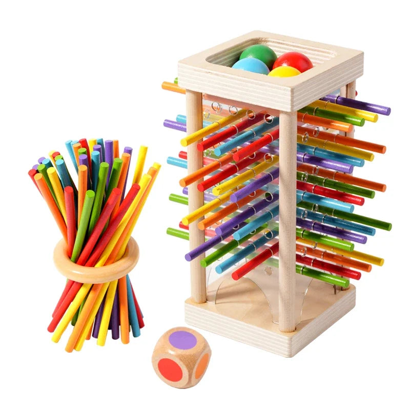 Wooden Stick Strategy Balance Game for Kids
