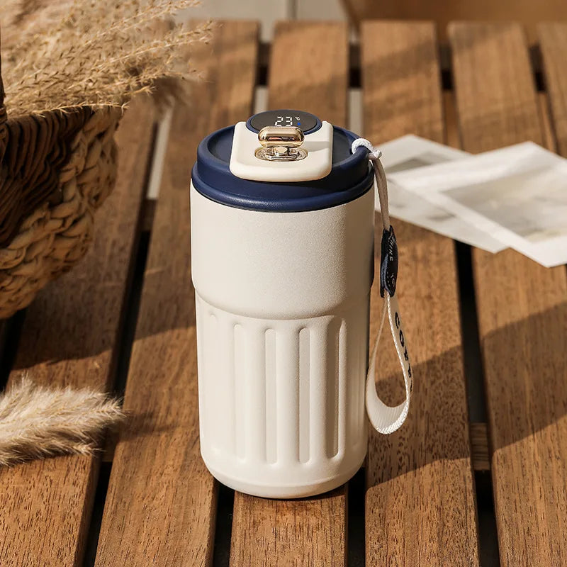 ☕ Smart Temperature Display Thermos Cup – 316 Stainless Steel
