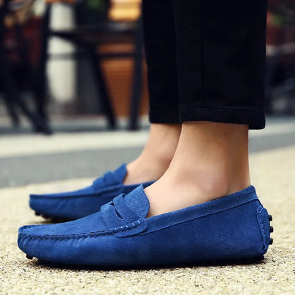 👞 Men’s Suede Comfort Loafers – Breathable & Anti-Slip ✨