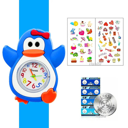 🌍 Glomexia – Kids Silicone Quartz Watch ⌚🧒