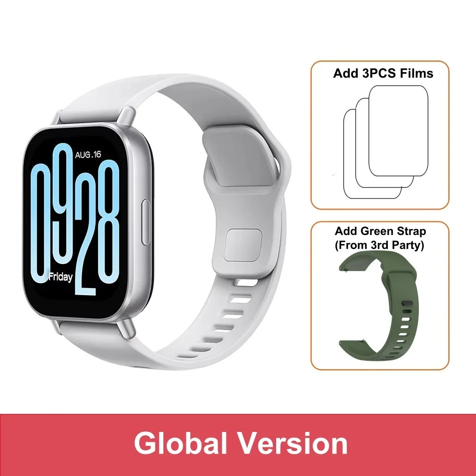Smart Bluetooth Calling Watch ⌚ | 2” Display | Health & Fitness Tracker