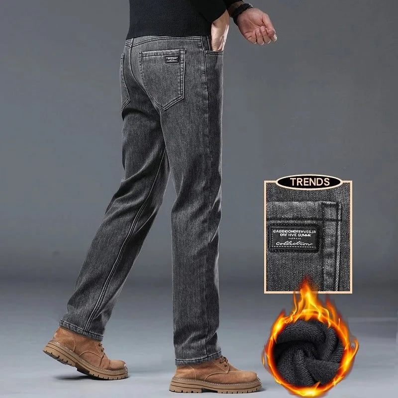 Glomexia Winter Warm Slim Jeans ❄️