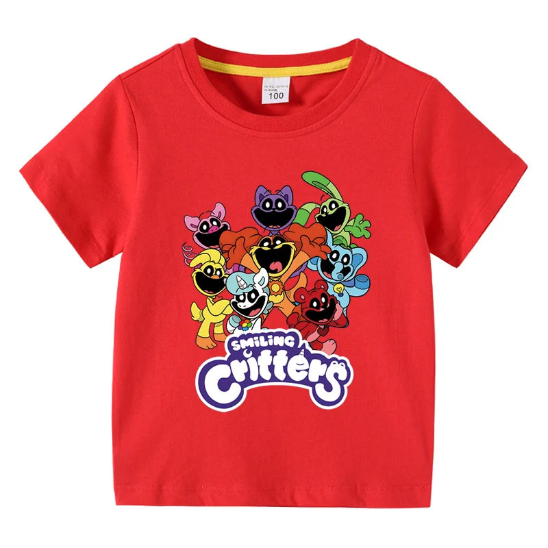 😊👕 Kids Cute Cartoon T-Shirt | Fun Summer Tee 🌈