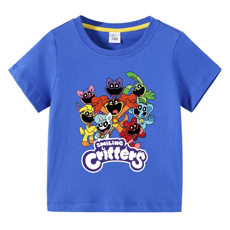 😊👕 Kids Cute Cartoon T-Shirt | Fun Summer Tee 🌈