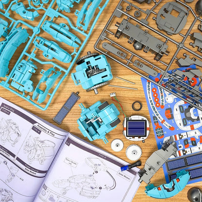 6-in-1 STEM Solar Robot Kit – Educational Science Building Toy