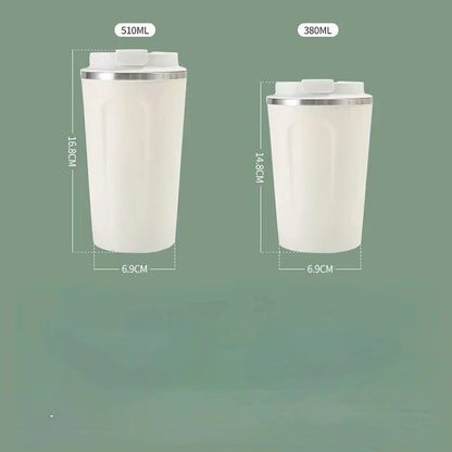 🌍 Glomexia Travel Thermal Mug – 380/510ML Stainless Steel Vacuum Cup ☕