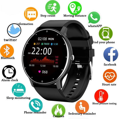 ⌚🔥 Glomexia LIGE Smart Watch – Fitness & Heart Rate Tracker