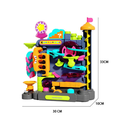 Montessori Multi-Layer Track Rolling Ball Toy
