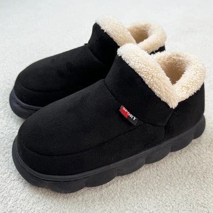 Glomexia Men’s Winter Fur Slippers ❄️👞