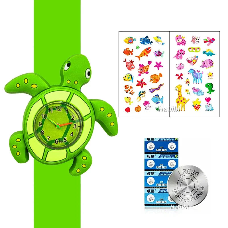 🌍 Glomexia – Kids Silicone Quartz Watch ⌚🧒