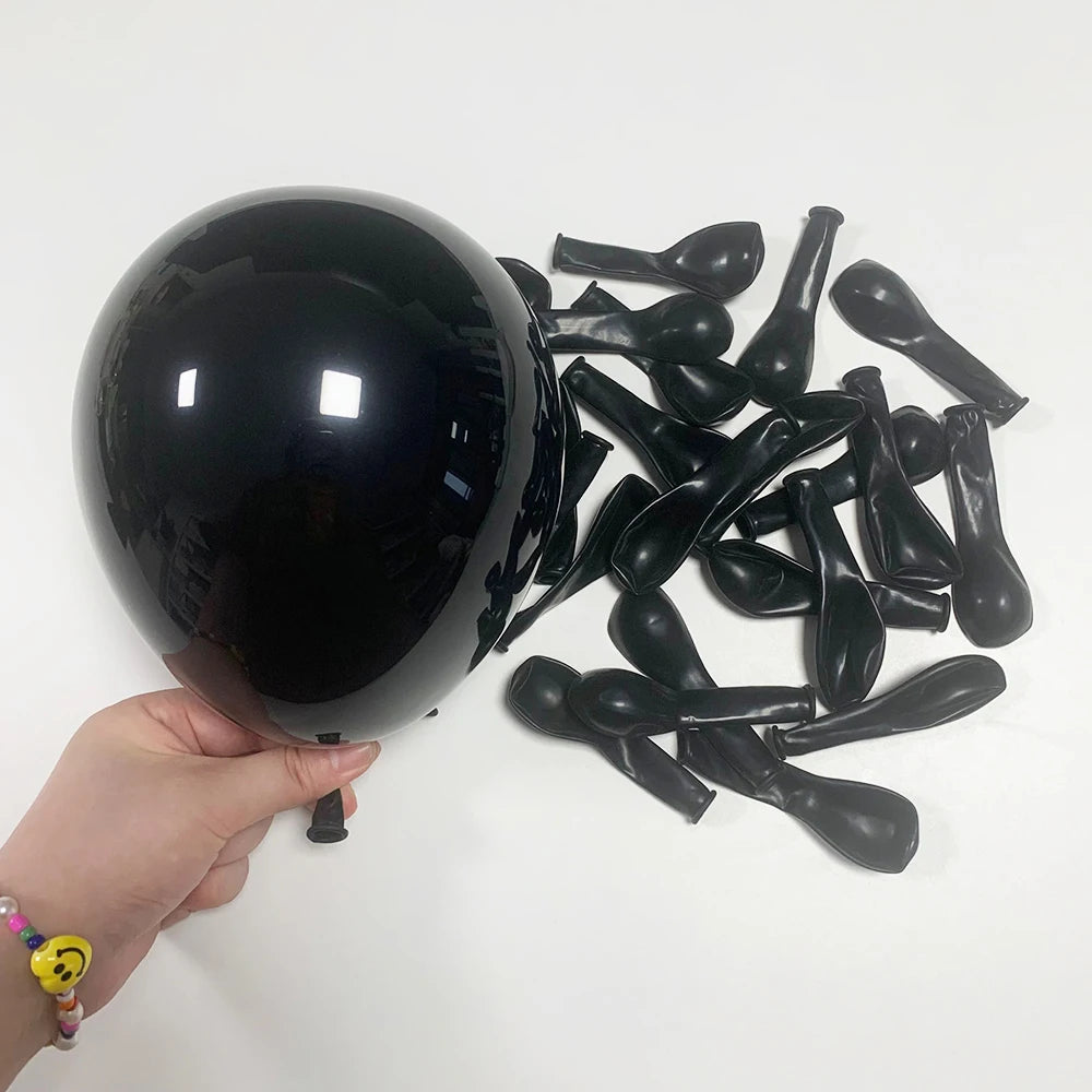 110pcs Red Black Balloon Arch Garland Kit – Party Decoration Set