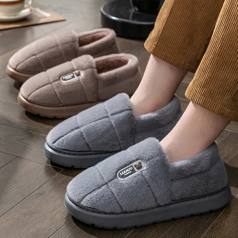 Winter Plush Home Slippers 🔥🧦