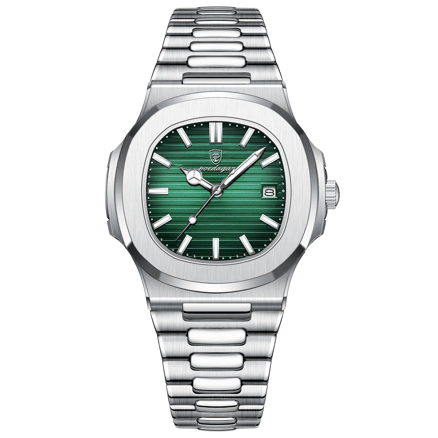 ⌚ POEDAGAR Square Quartz Watch for Men