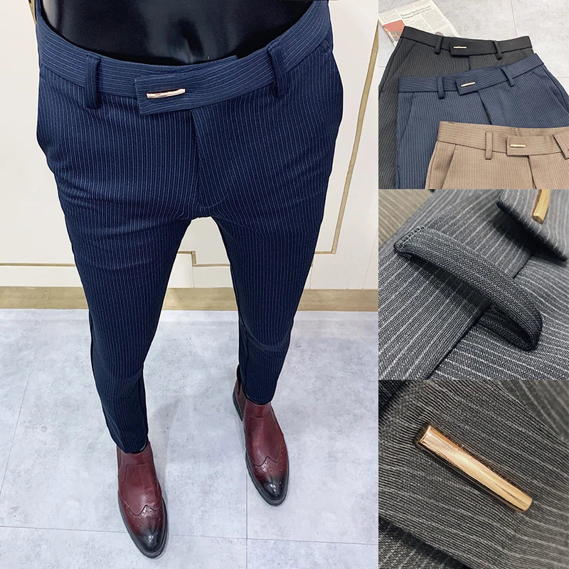 👖 Men’s England Style Suit Pants ✨