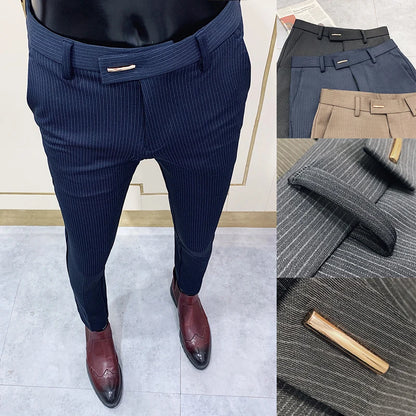 👖 Men’s England Style Suit Pants ✨