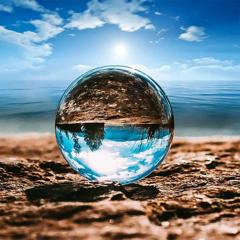 100mm Clear Glass Crystal Ball Lens Sphere