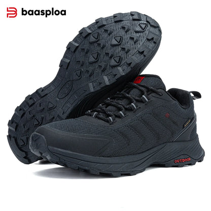 Men Waterproof Hiking Shoes – Outdoor Ankle Boots