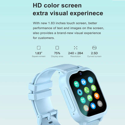 Kids 4G GPS Smartwatch – Video Call, SOS & Location Tracker