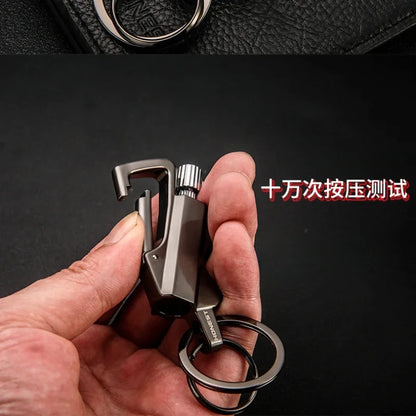 Outdoor Portable Match Keychain Kerosene Lighter